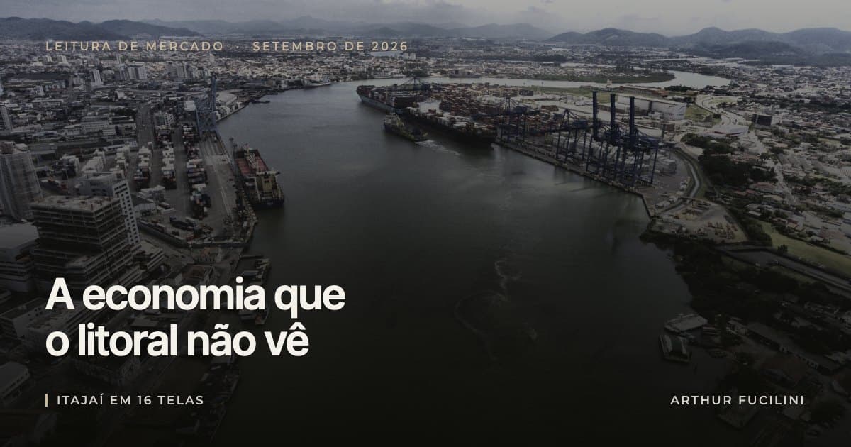 Itajaí, a economia que o litoral não vê